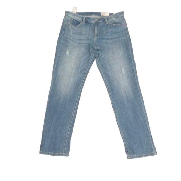 Cosmic Blue Love Jeans Womens Sz 32 Blue Denim Skinny Venus Mid Rise Relaxed Ski - Picture 1 of 12